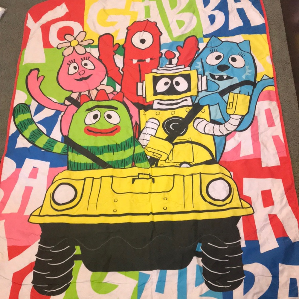 Yo gabba gabba blanket